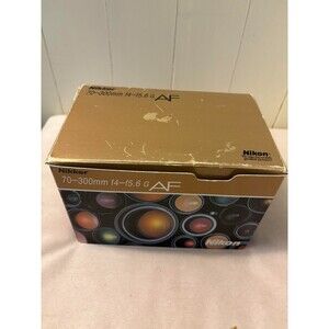 Nikon AF NIKKOR 70-300mm f/4-5.6G Black Lens